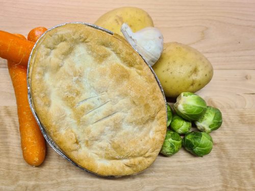 Chicken and ham pie